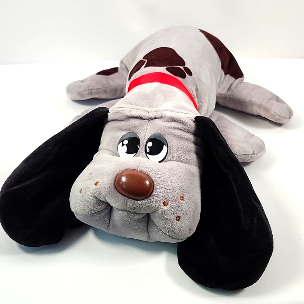 Hasbro 18" Pound Puppies Plush - Grey with Brown spots